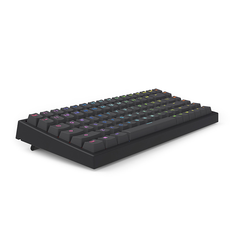 84-Key RGB Mini Gaming Keyboard – PBT Keycaps & Ergonomic Design